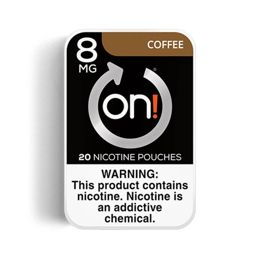 on! Nicotine Pouches 8mg - Coffee