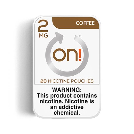 on! Nicotine Pouches 2mg - Coffee