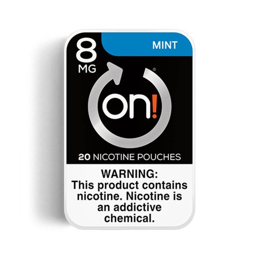 on! Nicotine Pouches 8mg - Mint