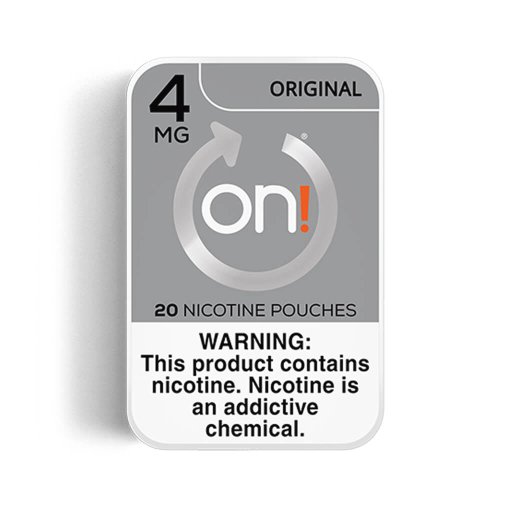 on! Nicotine Pouches 4mg - Original