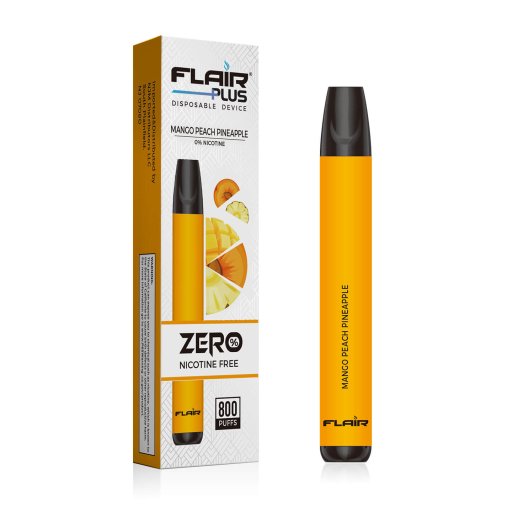 Flair Plus Disposable Devices Zero Nicotine (Mango Peach Pineapple)