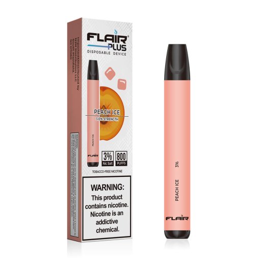 Flair Plus Disposable 3% Nicotine (Peach Ice)
