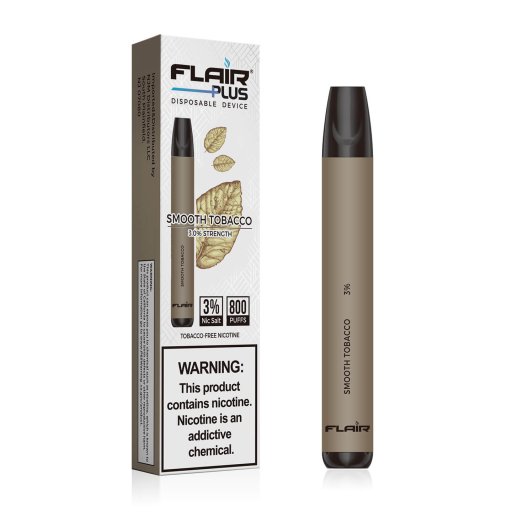 Flair Plus Disposable 3% Nicotine (Smooth Tobacco)