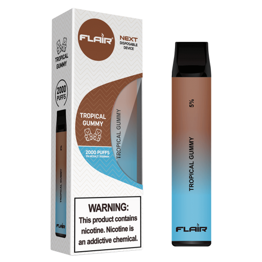 Flair Next Synthetic Nicotine Disposable Device (Tropical Gummy - 2000 puffs)