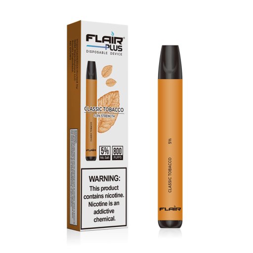 Flair Plus Disposable Devices (Classic Tobacco - 800 Puffs)