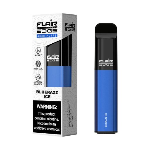 Flair Edge Rechargeable Disposable Devices (Bluerazz Ice- 4000 Puffs)