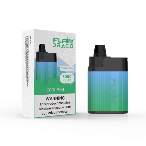 Flair Draco Disposable Device (Cool Mint - 5000 Puffs)