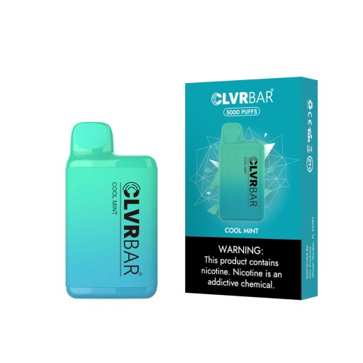 CLVRBAR Disposable Device (Cool Mint - 5000 Puffs)